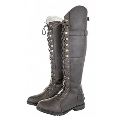 Abbildung von HKM Erwachsene Hose Reitstiefel Dublin Winter 2400 braun42, braun, 42, 4057052062995