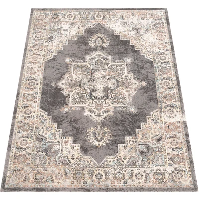Abbildung von Paco Home Teppich &quot;Torres 275&quot;, rechteckig, Kurzflor, moderne Orient Optik, Used Look, In und Outdoor geeignet