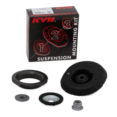 Abbildung von KYB SM1553 Reparatursatz, Federbeinstützlager Vorderachse Suspension Mounting Kit PEUGEOT: 208 I Schrägheck, 2008 Kombi, CITROËN: C3 Picasso, II