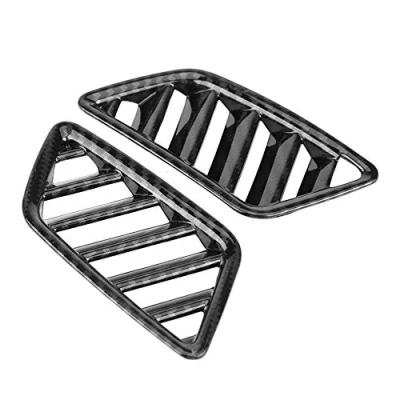 Abbildung von KIMISS 2Stück Vent Cover Trim, Air Outlet Trim Obere Innenverkleidung Innenraum Lüftungsgitter für 17 18