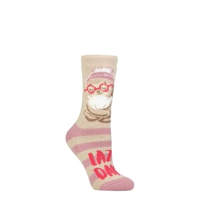 Abbildung von HEAT HOLDERS SOCKSHOP Damen Socken Fun Feet Lite Warm Thermal Neuheit Gemustert 1 Paar Größe 37 42 Geschenkidee für den Winter Entspannte Tage
