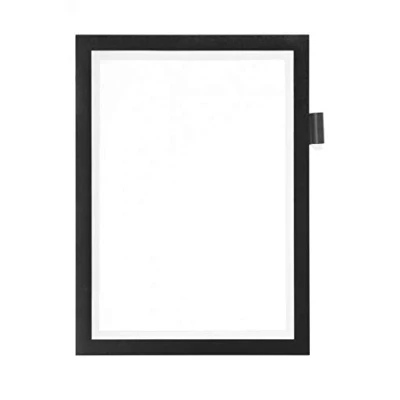 Abbildung von Durable Info Rahmen Duraframe Note (A4, mit Magnetverschluss und Stifthalter) 1 Stück, schwarz, 499301