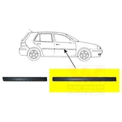 Abbildung von VAN WEZEL 5888424 Zierleisten VOLKSWAGEN: Golf 4 Schrägheck, Bora Variant, Variant
