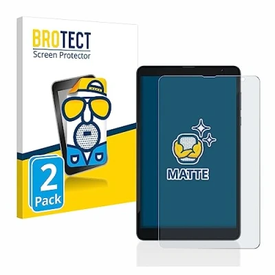 Abbildung von BROTECT Entspiegelungs Schutzfolie für Blackview Tab 6 (2 Stück) Matte Displayschutz Folie, Anti Reflex, Fingerprint
