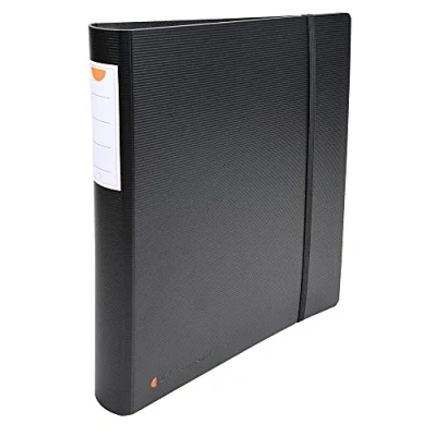 Abbildung von 10 x Exacompta Ringbuch Exactive green filing A4+ 65mm Rücken schwarz