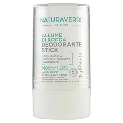 Abbildung von Naturaverde Pharma Deodorant Stick Berg Alaun für empfindliche Haut, 100% natürlich, 115 g