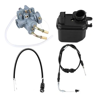 Abbildung von Motorrad Vergaser Kit + Luftfilterkasten Gaszug Choke Kabel für Y Zinger PW 50 PW50
