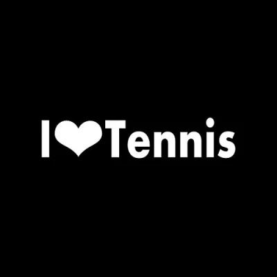 Abbildung von SUIFENG Autoaufkleber 15.3X3.2Cm Coolste Tennis Sport Dekor Auto Aufkleber Vinyl Zubehör Extreme Bewegung