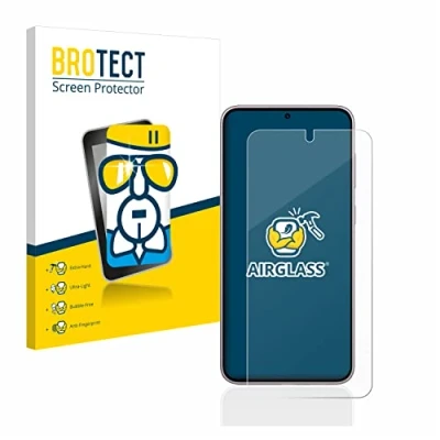 Abbildung von BROTECT Schutzglas für Samsung Galaxy S23 Enterprise Edition Schutzfolie Panzer Folie Glas [Extrem Kratzfest 9H, Anti Fingerprint, Ultra Transparent]