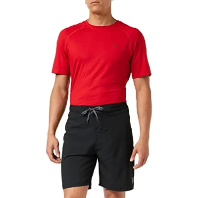 Abbildung von Hurley Herren O&amp;o Solid 20&#039; Board Shorts, Schwarz, 28