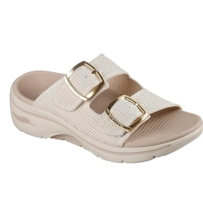 Abbildung von Skechers Damen Sandalen mit zwei Bändern, Natürlich, 39 EU
