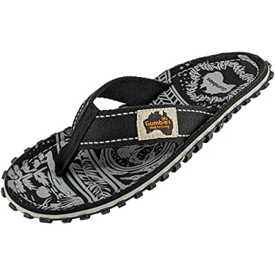Abbildung von Gumbies Pantolette flach, Größe: 38, Midnight black Schuhe