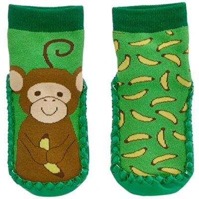 Abbildung von Playshoes Hüttenschuh Affe Hausschuh