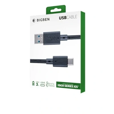 Abbildung von Nacon XBXUSBCCABLE3M USB C Kabel für Xbox Serie, 3 m, geflochten