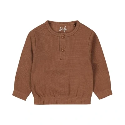 Abbildung von Dirkje Unisex Sweater Organic Cotton and Elastane Brown Size 68