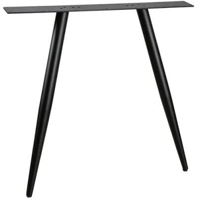Abbildung von WOOOD Tablo 2 Position Tischbein Konisch aus Metall 1 Stück Zur Verwendung Tischplatten für Esstisch 72x79x10 cm