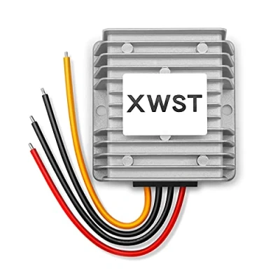 Abbildung von XWST DC 12V auf 24V Spannungswandler 5A 120W Auto Netzteil Wandler Konverter Transformator Trafo Adapter 10 23V Breit Eingang für PKW LKW Kfz Motor Boot