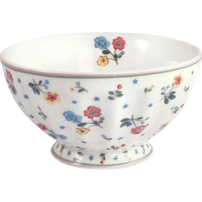 Abbildung von Greengate Adelena Müslischale weiss 13,5 cm