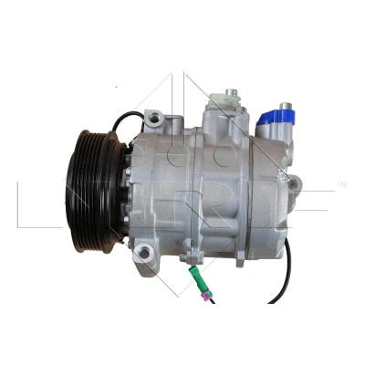 Abbildung von NRF EASY FIT 32111 Kompressor 7SBU16C 12 PAG 46 mit Kompressoröl, Dichtring AUDI: A8 D2, A4 B5 Avant, A6 C5 Avant