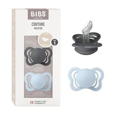 Abbildung von BIBS Couture 2er Pack Silikon Gr. 1,Iro/Bblu