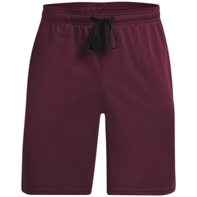 Abbildung von Under Armour Herren Tech Mesh Shorts Kurze Hose, Dunkles Kastanienbraun/Schwarz, XS