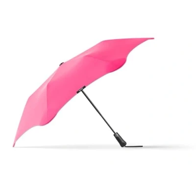 Abbildung von Blunt Metro 2.0 Taschenschirm Regenschirm pink kompakt &amp; sturmfest 100 cm Ø Innovatives patentiertes Design getestet im Windkanal