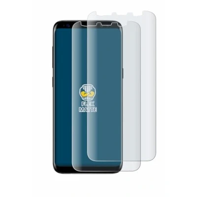 Abbildung von BROTECT Full Cover Schutzfolie Matt für Samsung Galaxy S8 (2 Stück) Screen Displayschutz Folie, 3D Curved, Anti Reflex