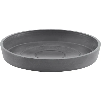 Abbildung von Ecopots Untersetzer rund 17,8 cm grau