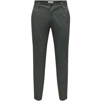 Abbildung von Only &amp; Sons Onsmark Chino, Herren, Größe: 31x30, Anthrazit