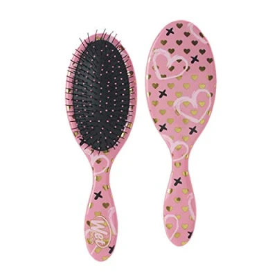 Abbildung von Wet Brush Original Entwirrungsbürste mit Aufschrift &quot;I Lovely Locks Xoxo&quot;, Unisex, 1 Stück