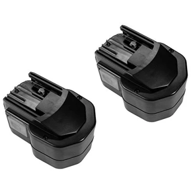 Abbildung von 2x Hochleistungs Ni MH Akku, 12V / 3300mAh ersetzt Atlas Copco AEG Milwaukee 4932367904 4932373522 4932376508 49 24 0150 PBS3000 für BF12 System B12 BX12 BXS12 BXL12 P12P P12T S12P SB2E12 SB2E12T