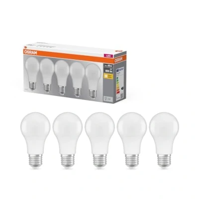 Abbildung von OSRAM Base Classic A LED Lampe E27 8,5W 806lm 5er