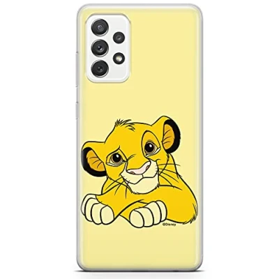 Abbildung von ERT GROUP Handyhülle für Samsung A53 5G Original und offiziell Lizenziertes Disney Muster Simba &amp; Friends 009 optimal an die Form des Handy angepasst, hülle aus TPU