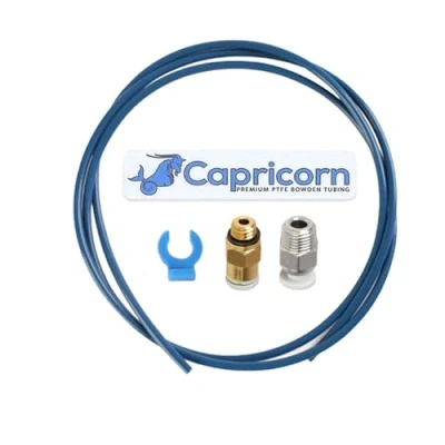 Abbildung von Capricorn XS Bowden PTFE Schlauch Teflon für 1.75 mm 3D Filament Hitzebeständigkeit, passend Ender 3 V2/ 3/ Pro/Ender 5/ CR 10/10S Drucker(1 M)