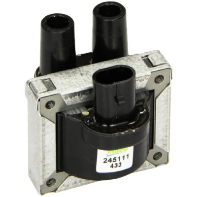 Abbildung von VALEO 245111 Zündspule 2 schwarz FIAT: Panda II Schrägheck, Punto Doblo I Cargo, LANCIA: Y, DELTA 1, Ypsilon II, ALFA ROMEO: 155, 146