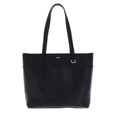 Abbildung von BOSS Alyce Shopper Shopping Bag, Damen, Größe: One Size, Black
