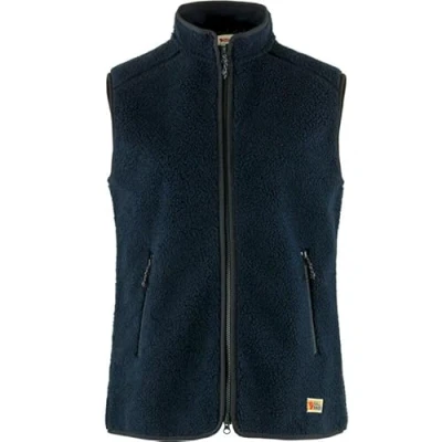 Abbildung von Fjallraven 86994 560 Vardag Pile Fleece vest W Sports Damen Navy Größe M