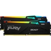 Abbildung von Kingston FURY Beast Schwarz RGB EXPO 16GB 6000MT/s DDR5 CL30 DIMM Desktop Gaming Speicher Kit mit 2 KF560C30BBEAK2 16