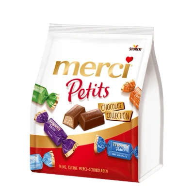 Abbildung von merci Petits Chocolate Collection 1 x 200g Mix aus nicht gefüllten und Schokoladen Spezialitäten