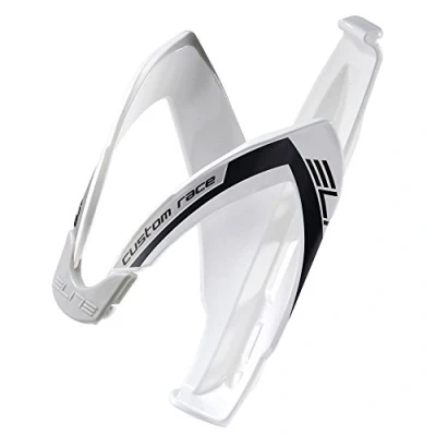 Abbildung von Elite Cycling Custom Race White/Black Halter für Fahrradflaschen
