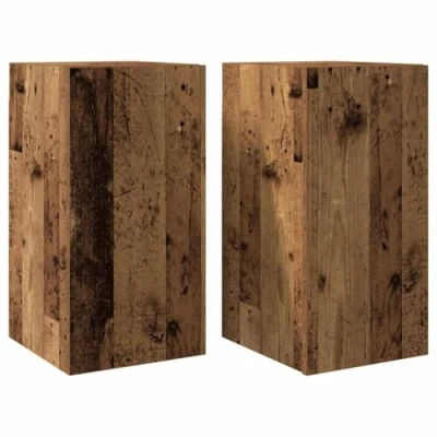 Abbildung von vidaXL TV Schränke 2 STK. Altholz Optik 30,5x30x60 cm Holzwerkstoff