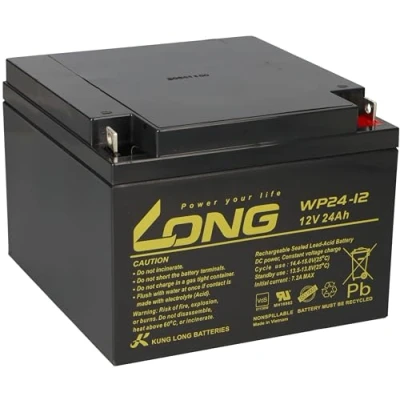Abbildung von Akku passend für Panasonic LC P1224APG 12V 24Ah AGM Batterie