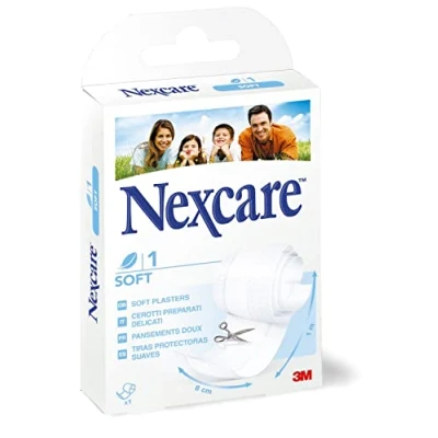 Abbildung von Nexcare N051B Soft Pflaster 8 cm x 1 m