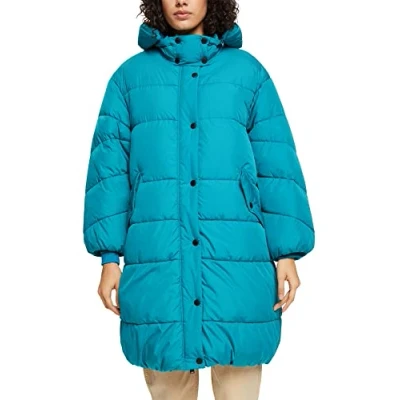 Abbildung von ESPRIT Damen 092CC1G301 Jacke, 455/TEAL Blue, L