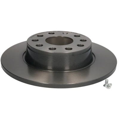 Abbildung von BREMBO COATED DISC LINE 08.B413.11 Bremsscheibe 272 10 5 voll beschichtet mit Schrauben VOLKSWAGEN: Golf 6 Variant, Caddy 3 Kombi, Jetta 4 kfzteile,