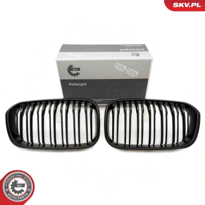 Abbildung von ESEN SKV 66SKV022 Kühlergrill schwarz matt BMW: 1 Schrägheck