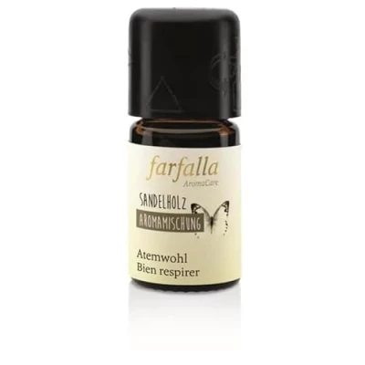 Abbildung von Farfalla Aromamischung Atemwohl Sandelholz 5 ml ätherische Ölmischung