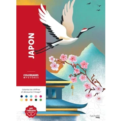 Abbildung von Coloriages mystères Japon