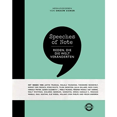 Abbildung von Speeches of Note: Reden, die Welt veränderten