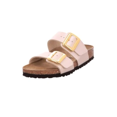 Abbildung von Birkenstock Pantolette flach gracefulpearlwhite, Damen, Größe: 40, Gracefulpearlwhite Schuhe
